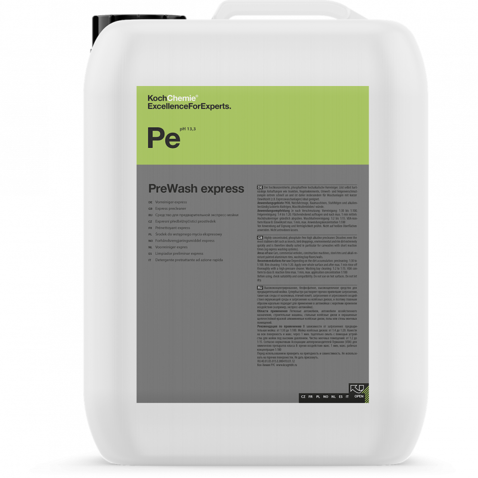 Шампунь для швидкого безконтактного миття Koch Chemie Pe PreWash express 11 кг