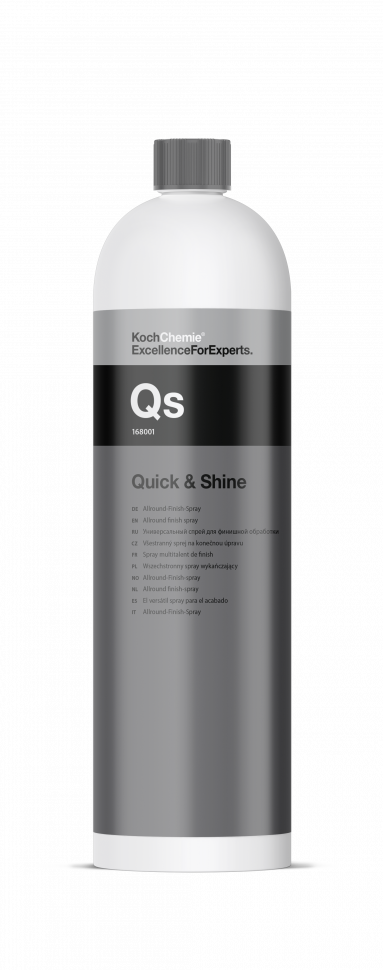 Кох Koch Chemie Qs QUICK & SHINE універсальний очищувач консервант