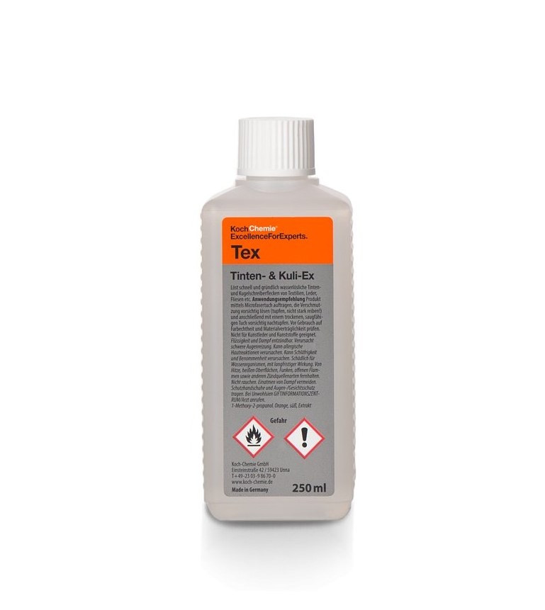 Koch Chemie Tex TINTEN & KULI-EX очищення плям зі шкіряних поверхонь