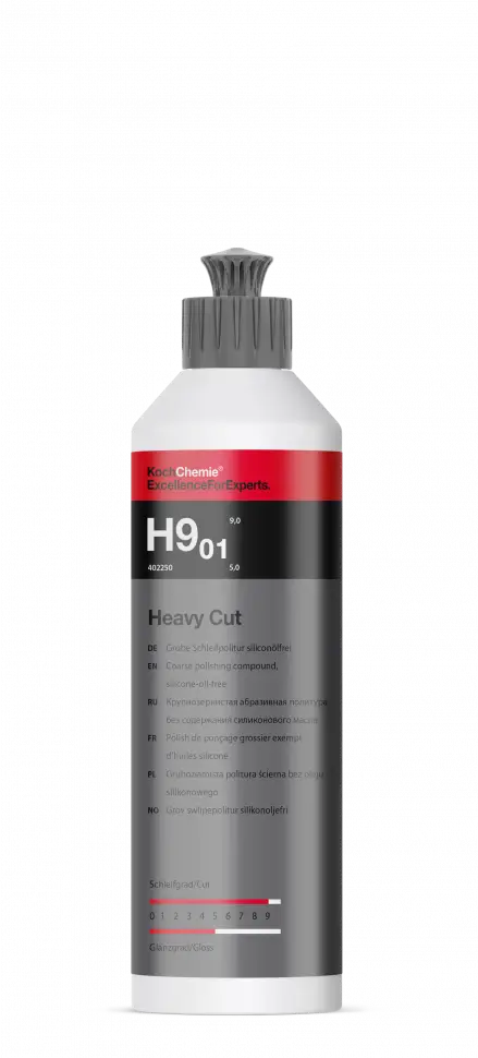 Ках Koch Chemie Heavy Cut Н9.01 паста для полірування сильноабразивна поліроль без силіконів 250 г фірмова