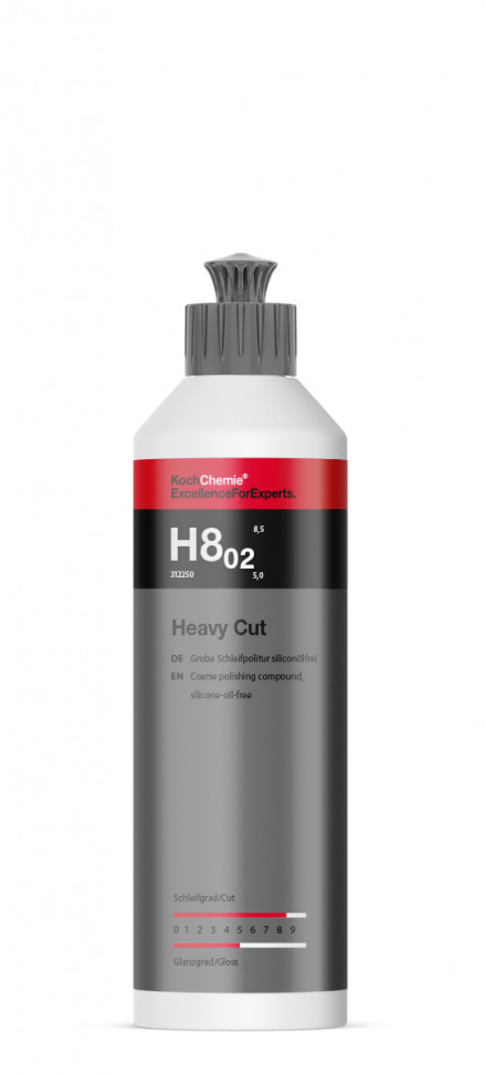 Ках Koch Chemie Heavy Cut Н8.02 сильно абразивна поліроль, паста для полірування 250 фірмова