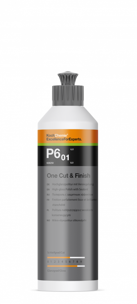 One Cut & Finish P6.01 паста для поліровки, середній абразивності 250 г фірмова