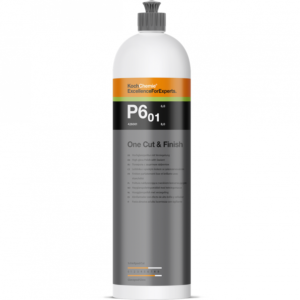 Паста для полірування, середньої абразивності Koch Chemie One Cut & Finish P6.01 1 л