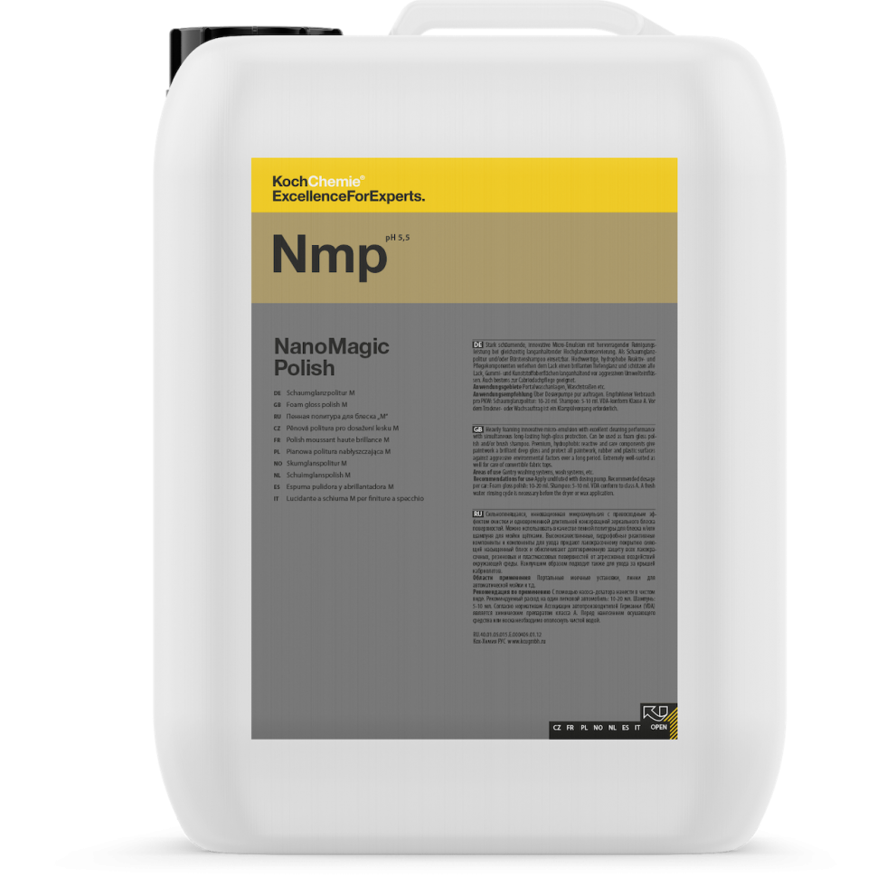 Шампунь мікроемульсія для мийки та консервації Koch Chemie Nmp NANOMAGIK-POLISH 30 л