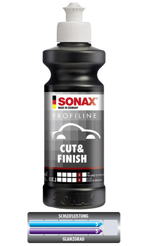 Очищаючий фінішний поліроль SONAX Profiline Cut and Finish 05-05 (Німеччина) 1 л