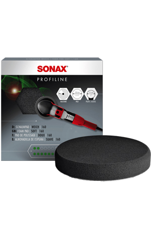 Полірувальне коло (для роторних машинок) антиголограмне SONAX 160 мм SONAX 493241